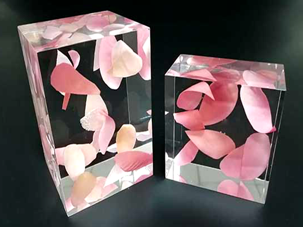 水晶花藝展示臺(tái)